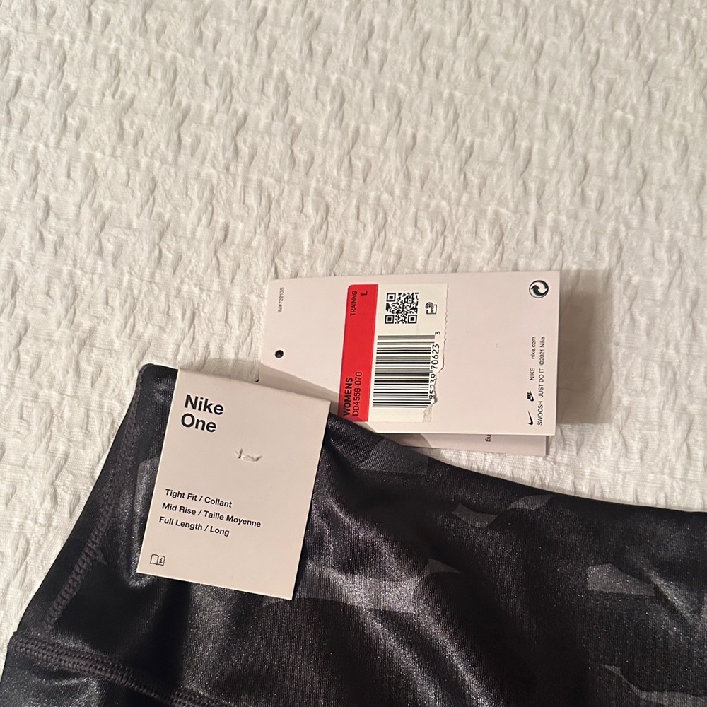 Nike One Charcoal Leggings